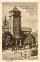 Königsberg (Pr.), Stadtkreis Königsberg Königsberg (Pr.), Schloßpartie mit Denkmal Herzog Albrechts Königsberg, Schloß