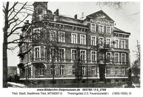 Tilsit, Stadt, Stadtkreis Tilsit Thesingplatz 2-3