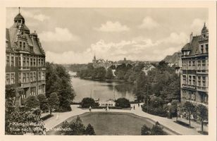 Königsberg (Pr.), Stadtkreis Königsberg Königsberg (Pr.), Blick auf den Schlossteich IV Königsberg, Schloßteich