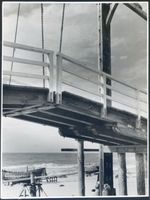 Cranz Kr. Samland, Ort, Kreis Samland Cranz, Zugbrücke III Cranz, Seesteg