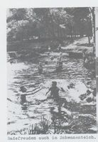 Königsberg (Pr.), Stadtkreis Königsberg Königsberg, Ponarth, Badefreuden im Schwanenteich Königsberg, Badefreuden