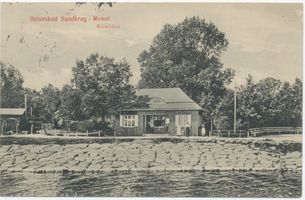 Sandkrug Stadtkr. Memel, Stadtkreis Memel Sandkrug Stadtkr. Memel, Reisebüro Зандкруг, город Мемель, бюро путешествий