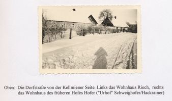 Fritzenau, Kreis Angerapp Dorfstraße