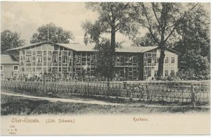 Obereißeln, Kreis Tilsit-Ragnit Obereißeln, Kurhaus Оберайселен, курхаус