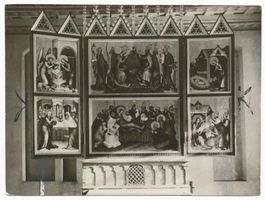 Marienburg, Westpr., Kreis Marienburg Marienburg i. Westpr., Lorenzkapelle, Graudenzer Altar Marienburg, Schloß, Innenräume