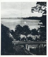  Treuburg, Blick über die Seepromenade auf den Treuburger See 