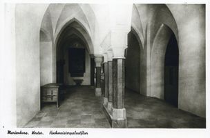 Marienburg, Westpr., Kreis Marienburg Marienburg i. Westpr., Hochmeisterpalastflur Marienburg, Schloß, Innenräume