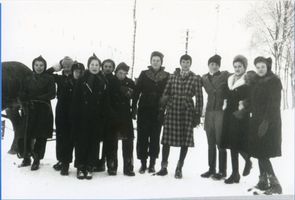 Plibischken, Kreis Wehlau Plibischken, Winterausflug Плибишкен, зимняя прогулка