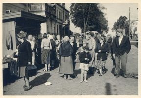 Nikolaiken Kr. Sensburg, Kreis Sensburg Nikolaiken Kr. Sensburg, Menschen in der Stadt 