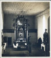 Baumgarth, Kreis Stuhm Baumgarth, Kirche, Altar Баумгарт, церковь, алтарь