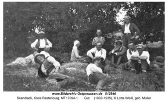 Skandlack, Kreis Rastenburg 