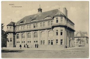 Memel, Stadt, Stadtkreis Memel Holzstraße Memel, Wohlfahrtsanstalt 