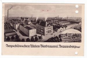 Braunsberg Kr. Braunsberg, Kreis Braunsberg Braunsberg, Ostpr., Bergschlösschen-Aktien-Bierbrauerei 