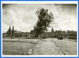 Frauenburg, Kreis Braunsberg Frauenburg, Am Hafen, mit Blick auf die Stadt 