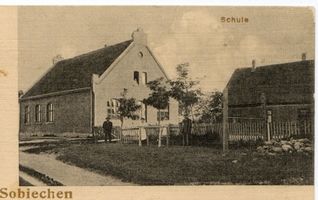 Salpen, Kreis Angerburg Sobiechen, Schule Зобехен, школа