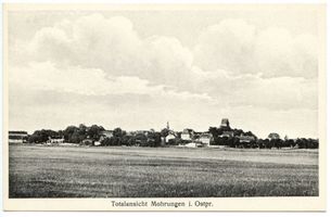 Mohrungen, Stadt, Kreis Mohrungen Mohrungen, Totalansicht Моронген, общий вид