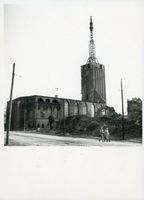 Elbing, Stadt, Stadtkreis Elbing Elbing, Nikolaikirche - Kriegsschäden Эльбинг, церковь Николая — военные разрушения