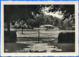 Insterburg, Stadt, Stadtkreis Insterburg Insterburg, Sportplatz mit Sportparkrestaurant XI Инстербург, спортивная площадка с рестораном спортивного парка, XI