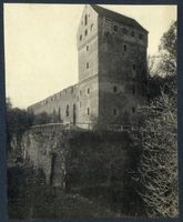 Balga, Kreis Heiligenbeil Balga, Burgruine mit wiederhergestelltem Wachtturm 