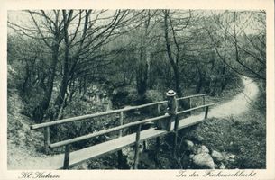 Klein Kuhren, Kreis Samland Klein Kuhren, In der Finkenschlucht Клайн-Курен, в Финкеншлухт