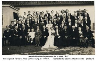 Hohensprindt, Försterei, Kreis Elchniederung 