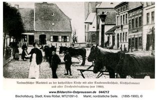 Bischofsburg, Stadt, Kreis Rößel 