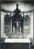 Mensguth Dorf, Kreis Ortelsburg Mensguth, Kirche, Altar 