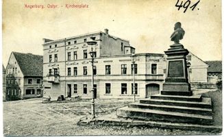 Angerburg Kr. Angerburg, Stadt, Kreis Angerburg Kirchenplatz  
