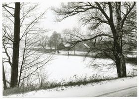  Kreis Sensburg, Winter zwischen Nikolaiken und Sensburg Masurische Seen