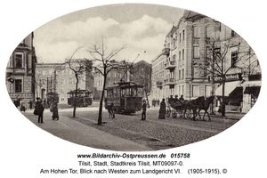 Tilsit, Stadt, Stadtkreis Tilsit Am Hohen Tor