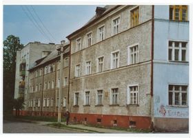 Tilsit, Stadt, Stadtkreis Tilsit Parkstraße Tilsit (Советск), Ehemalige Parkstraße, im Hintergrund Jakobsruh 
