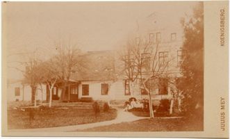 Klein Haferbeck, Kreis Preußisch Eylau Klein Haferbeck bei Frisching, Gutshaus 