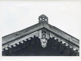 Großrosen, Kreis Johannisburg Großrosen, Giebelzier Гросс-Розен, украшение фронтона