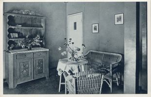 Neuhäuser, Kreis Samland Neuhäuser,  Haus Morgensonne  Erholungsheim - Innenansicht II 