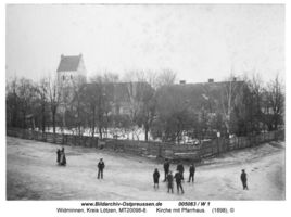 Widminnen, Kreis Lötzen Marktplatz, Widminnen