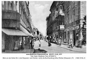 Tilsit, Stadt, Stadtkreis Tilsit Wasserstraße