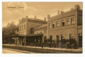 Gumbinnen, Stadt, Kreis Gumbinnen Gumbinnen, Bahnhof IV 