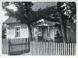 Nieden, Kreis Johannisburg Nieden, Hauseingang Ниден, вход в дом