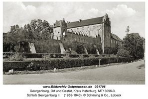 Georgenburg, Ort und Gestüt, Kreis Insterburg 