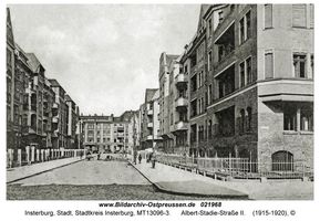 Insterburg, Stadt, Stadtkreis Insterburg Albert-Stadie-Straße