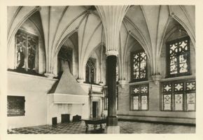 Marienburg, Westpr., Kreis Marienburg Marienburg i. Westpr., Die Marienburg, Hochmeisterpalast mit Sommerremter V Marienburg, Schloß, Innenräume