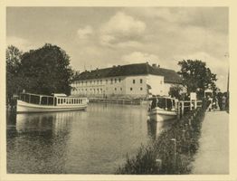 Angerburg Kr. Angerburg, Stadt, Kreis Angerburg Angerburg, Hafen mit Schloss XV Angerburg, Schloß