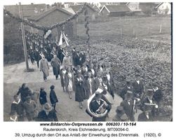Rauterskirch, Kreis Elchniederung 
