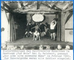 Rossitten Kr. Samland, Kreis Samland Rossitten Kr. Samland, Wintervergnügen des Sportvereins Rossitten 
