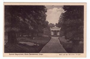Kleinbeinuhnen, Kreis Angerapp Klein Beynuhnen, Schloßpark, Dorischer Tempel I 