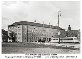 Königsberg (Pr.), Stadtkreis Königsberg Adolf-Hitler-Straße (fr. Kaiser-Wilhelm-Damm bzw. Hansaring)