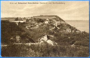 Klein Kuhren, Kreis Samland Klein Kuhren, Dorf mit Wachtbudenberg XV 