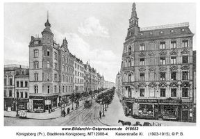 Königsberg (Pr.), Stadtkreis Königsberg Kaiserstraße