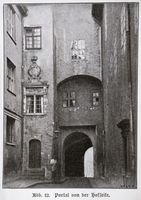 Königsberg (Pr.), Stadtkreis Königsberg Königsberg (Pr.), Schloß, Haupttor von der Hofseite III Кёнигсберг (Пр.), Замок, главные ворота со стороны двора III