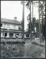 Niedersee, Kreis Sensburg Niedersee, Kurhaus Rudczanny, Teilansicht 